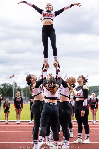 16.02.2025: Alle Teams starten bei der CVD Cheerleading Landesmeisterschaft Mitte