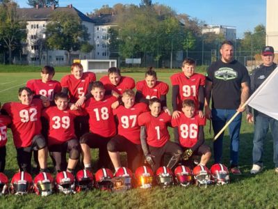 Erfolgswelle bei der U13 der Marburg Mercenaries: Vizemeister der Landesliga Mitte und Halloween Bowl-Sieger