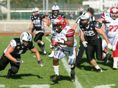 Mercenaries feiern verdienten 43-14 Sieg gegen Ingolstadt