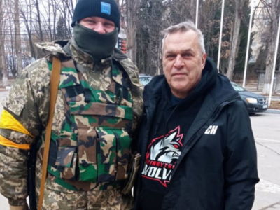 Ein ehemaliger Marburger Football Coach hilft in der Ukraine