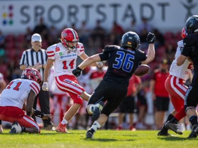Marburg Mercenaries gewinnen 52:14 gegen Bad Homburg Sentinels