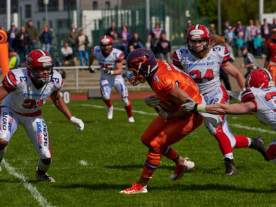 Mercenaries verlieren 14-20 gegen den Vizemeister aus Frankfurt