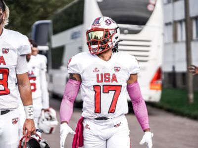 Team USA Auswahlspieler übernimmt die Mercenaries Safety Position