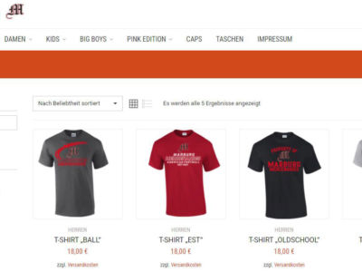 Erster offizieller Fanshop eröffnet