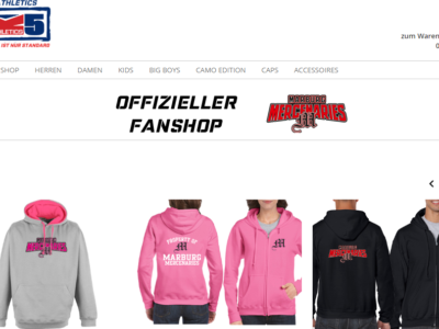 Neuer Fanshop geht rechtzeitig zur Saison 2019 online